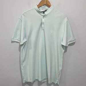 The Kooples Paris polo shirt relaxed fit men’s size large light mint color